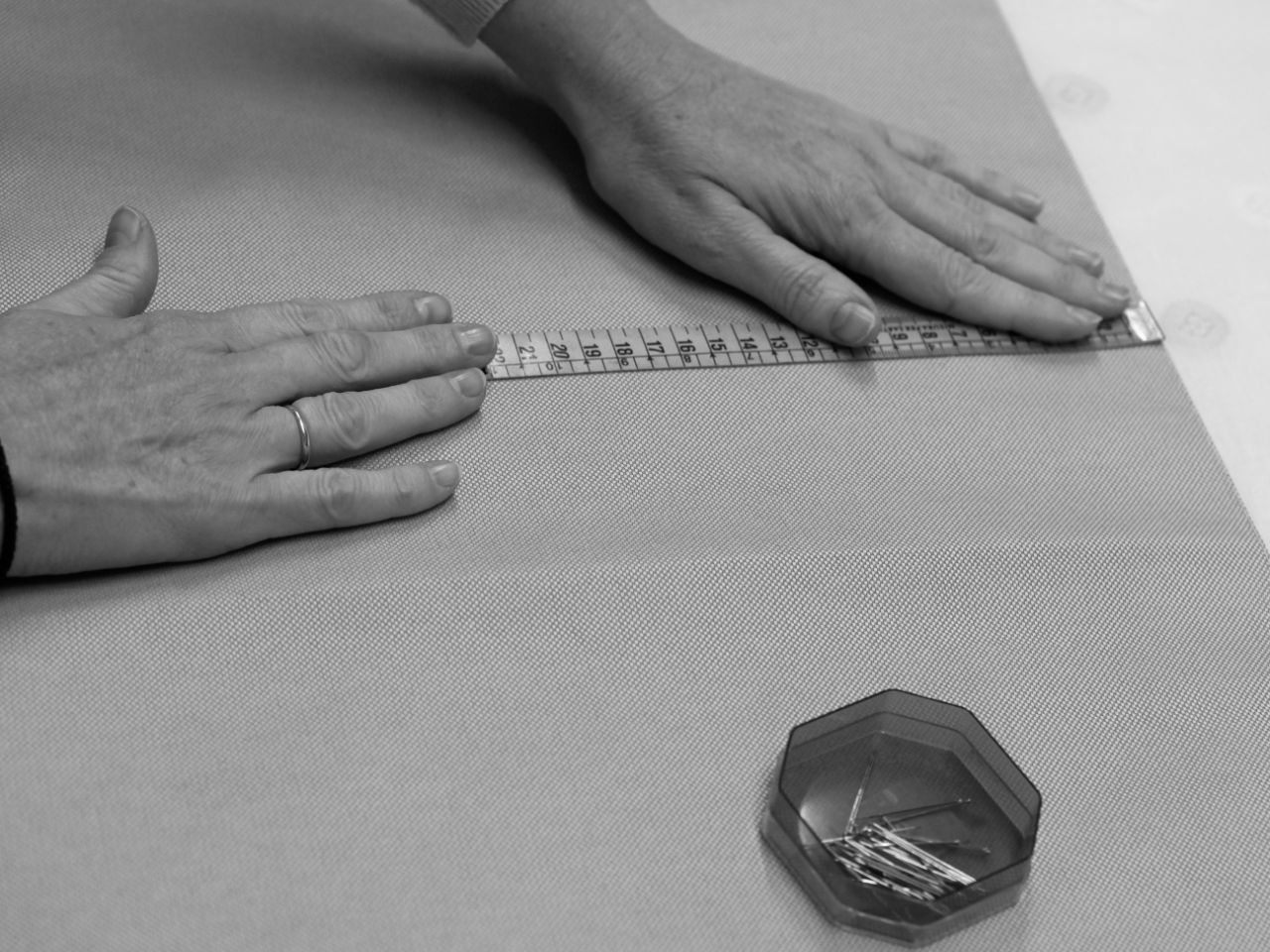 Premium λεπτομέρεια κατασκευής κουρτινών